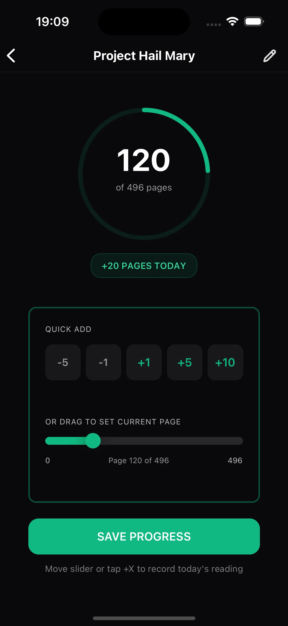 Log Progress – Log pages in seconds